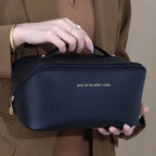 Leather Makeup Bag