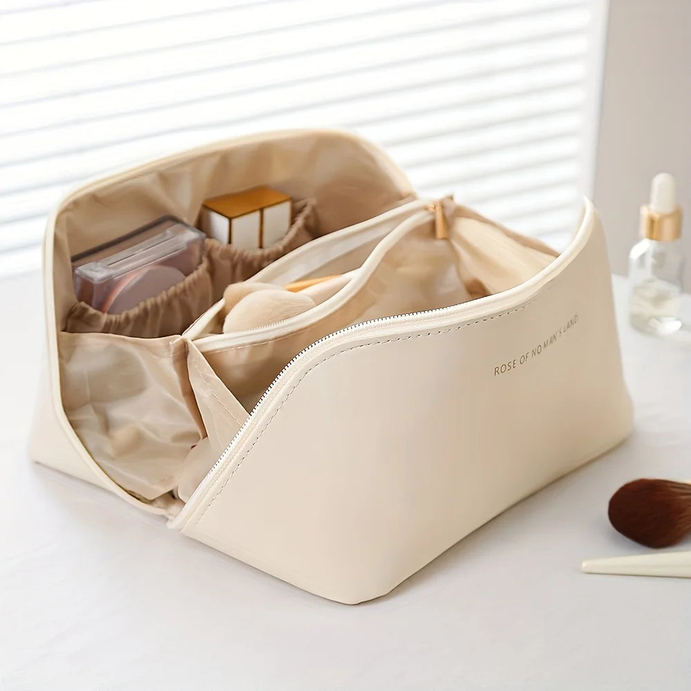 Leather Makeup Bag
