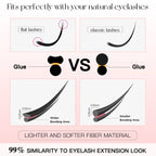 Soft Natural Long False Eyelashes