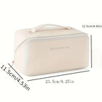 Leather Makeup Bag