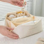 Leather Makeup Bag