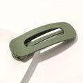 Large Frosted Hair Clip