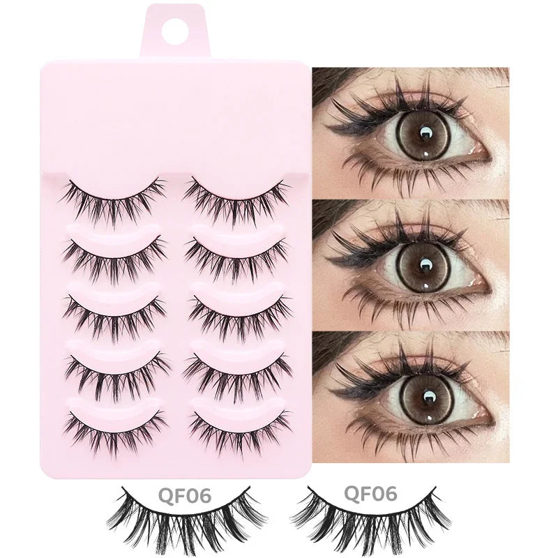 Soft Natural Long False Eyelashes