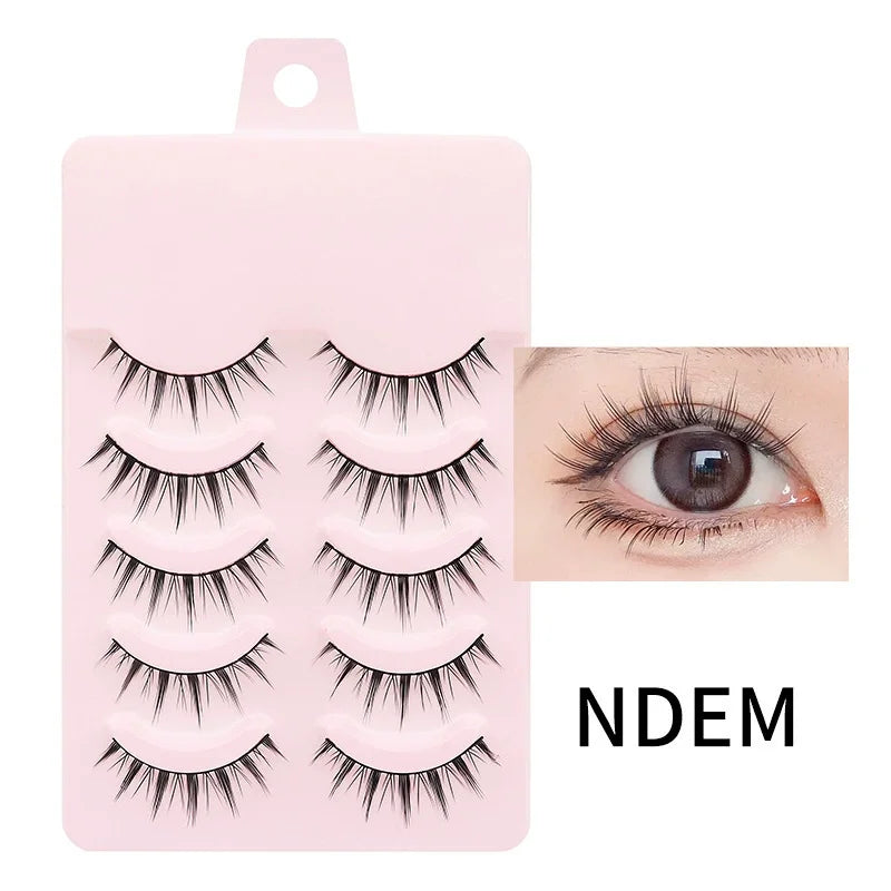 Soft Natural Long False Eyelashes