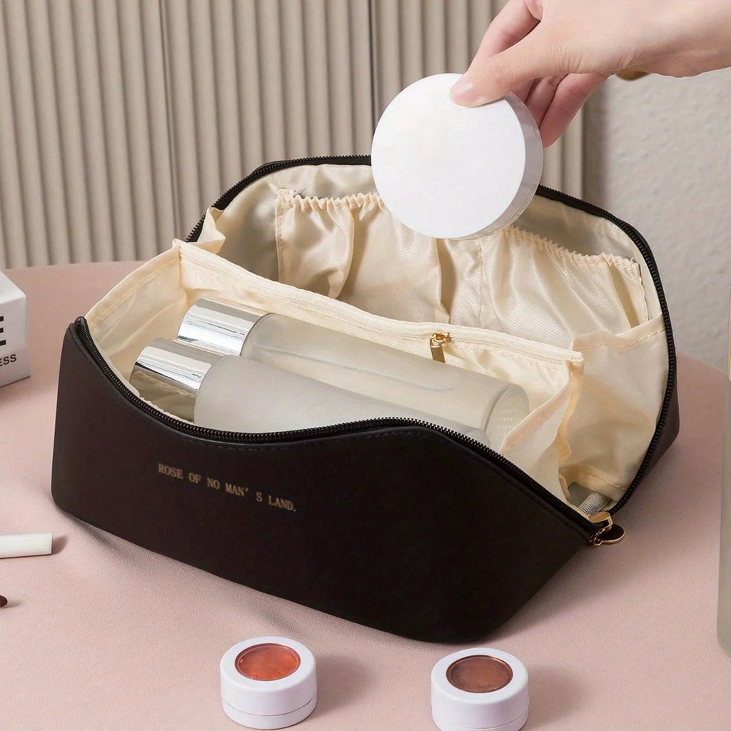 Leather Makeup Bag
