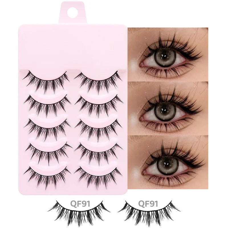 Soft Natural Long False Eyelashes